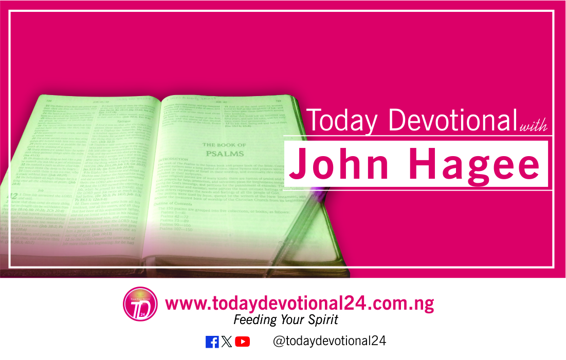 Today Devotional 14 September 2024 John Hagee