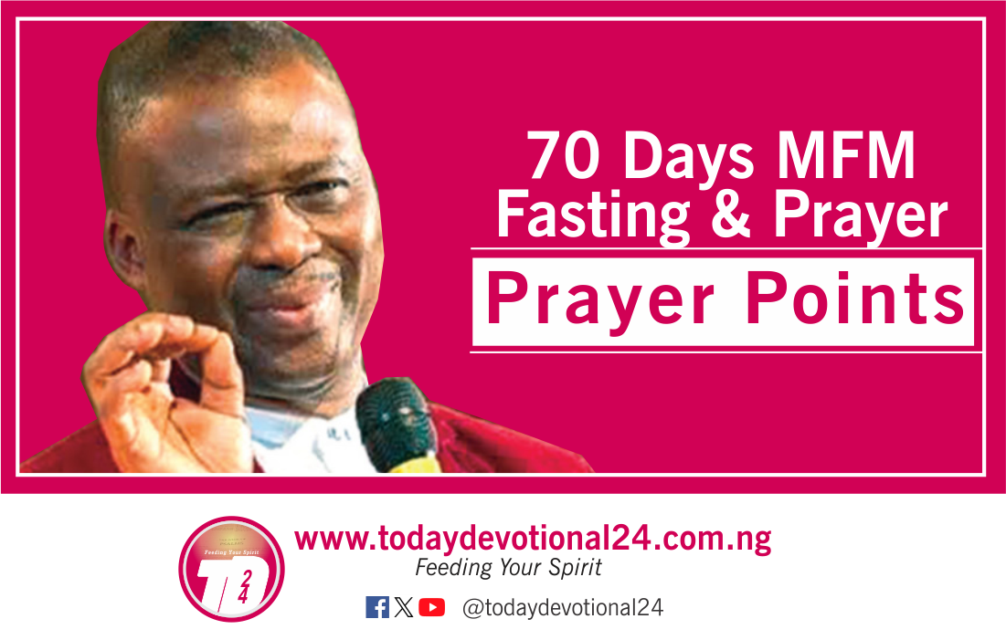 MFM 2024 Seventy Days Prayer and Fasting Day 54 - Friday 27 September 2024