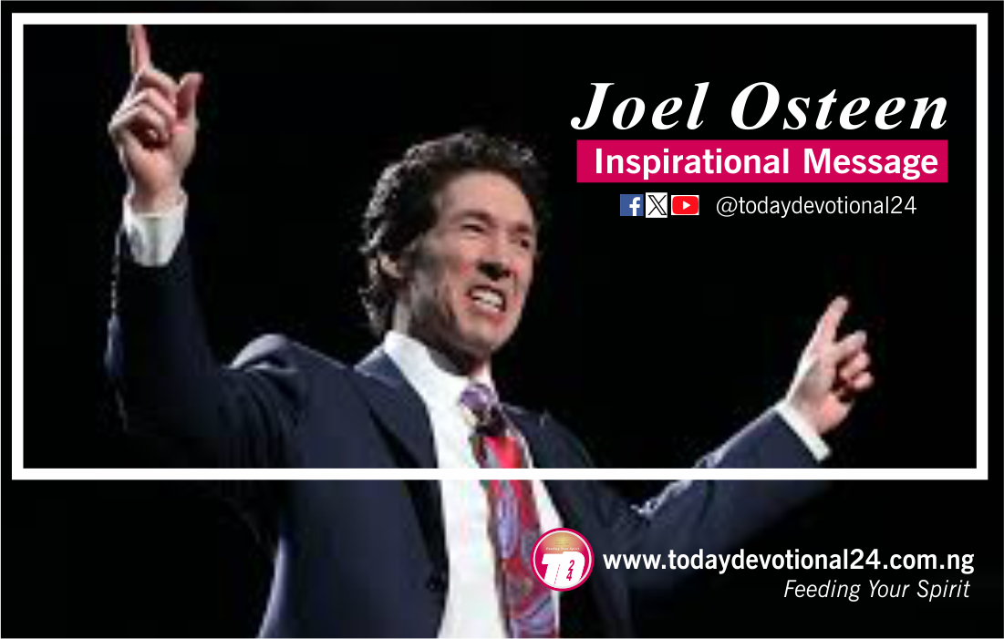 Joel Osteen Message - 2nd January 2025 titled God Will Supercharge You